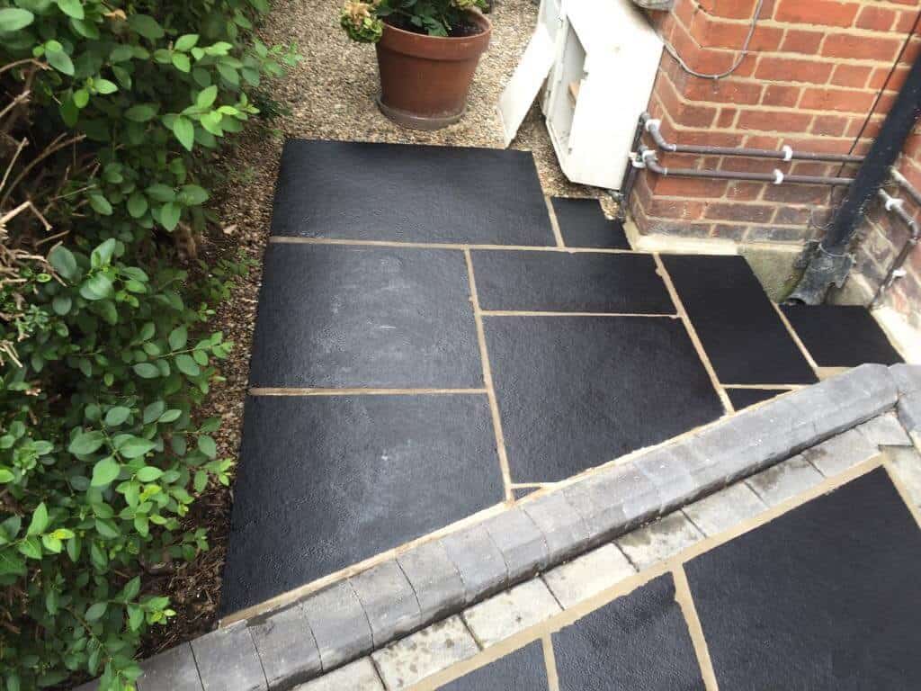 Slate cleaning and treatment
