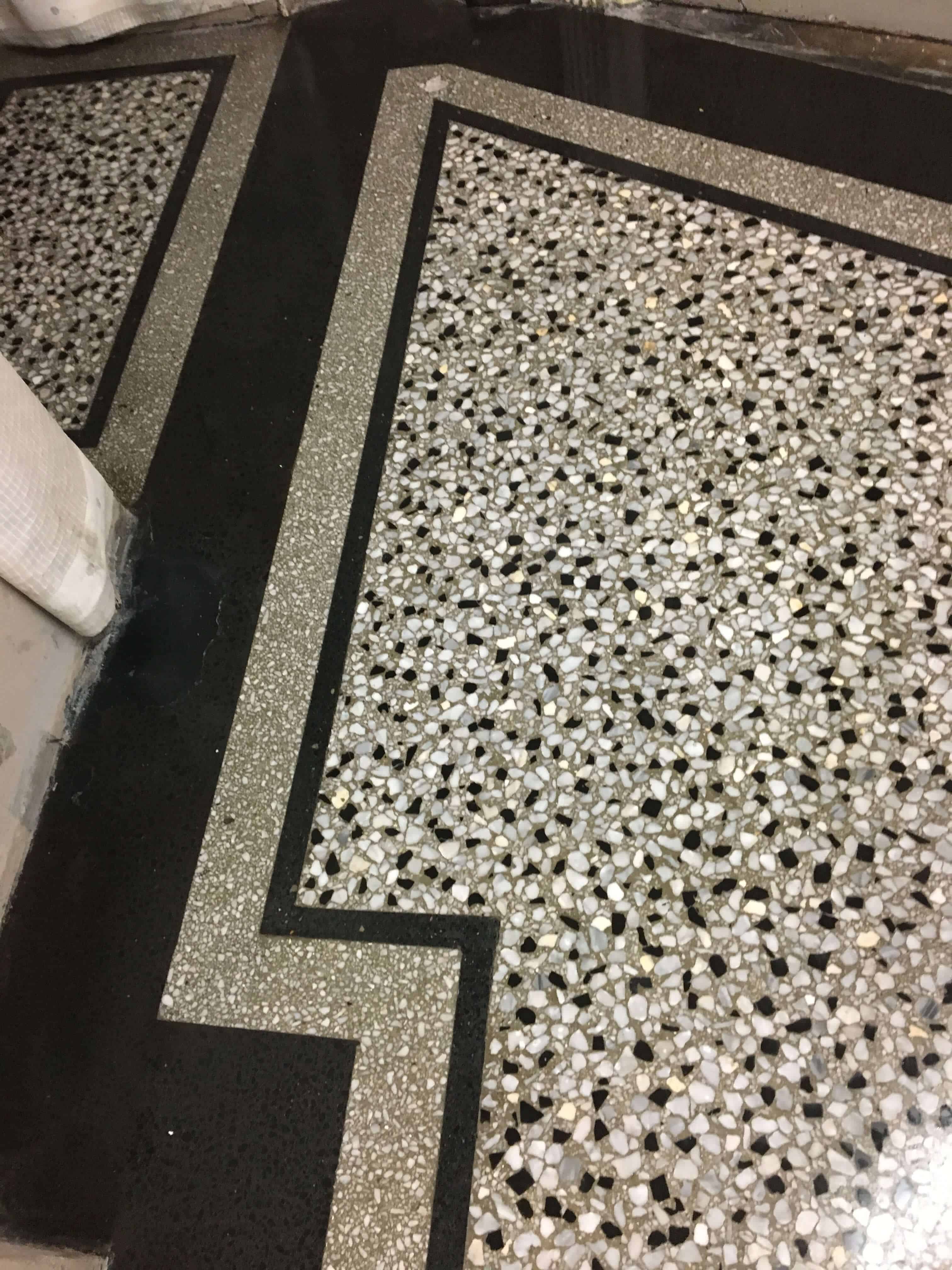 Terrazzo floor restoration