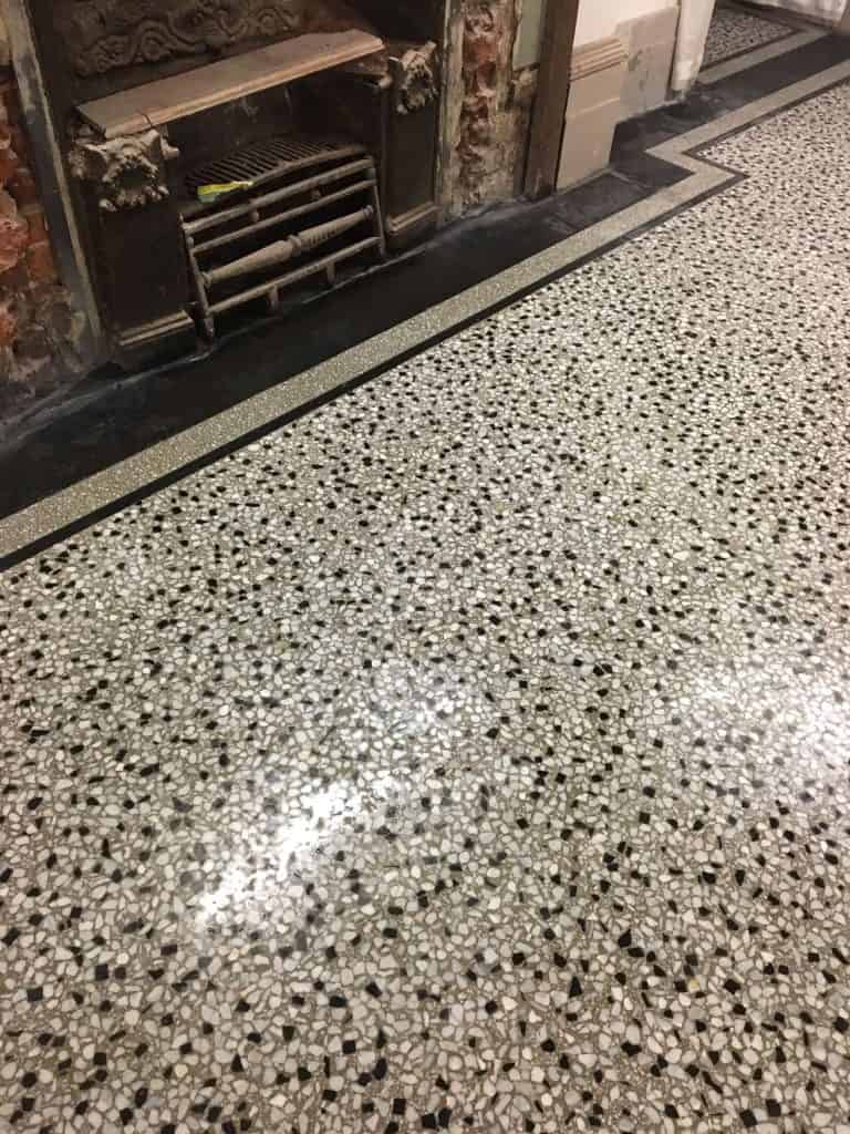 Terrazzo restoration Terrazzo Cleaning&Polishing Stone Rescue London