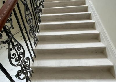 Sandstone stairs restoration