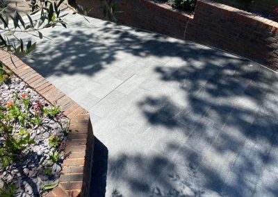 Basalt driveway patio restoration