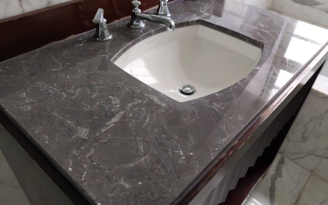 Revive bathroom countertops (marble and onyx)