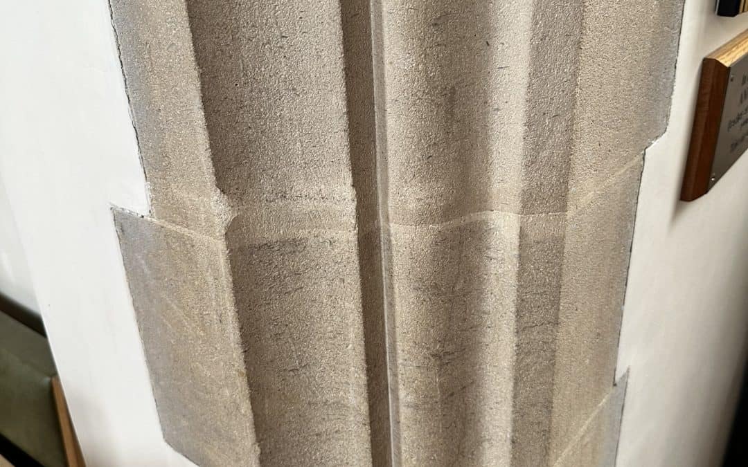 Repair sandstone block – Chapel
