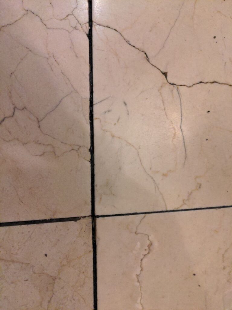 Limestone Chips and Cracks Repairs by Stone Rescue